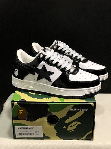 BAPE STA Ape Human head low-top fashion trend shoes men's shoes 36-45 yards-5ad8158a